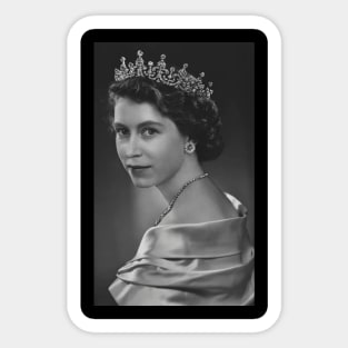 Elizabeth II Sticker